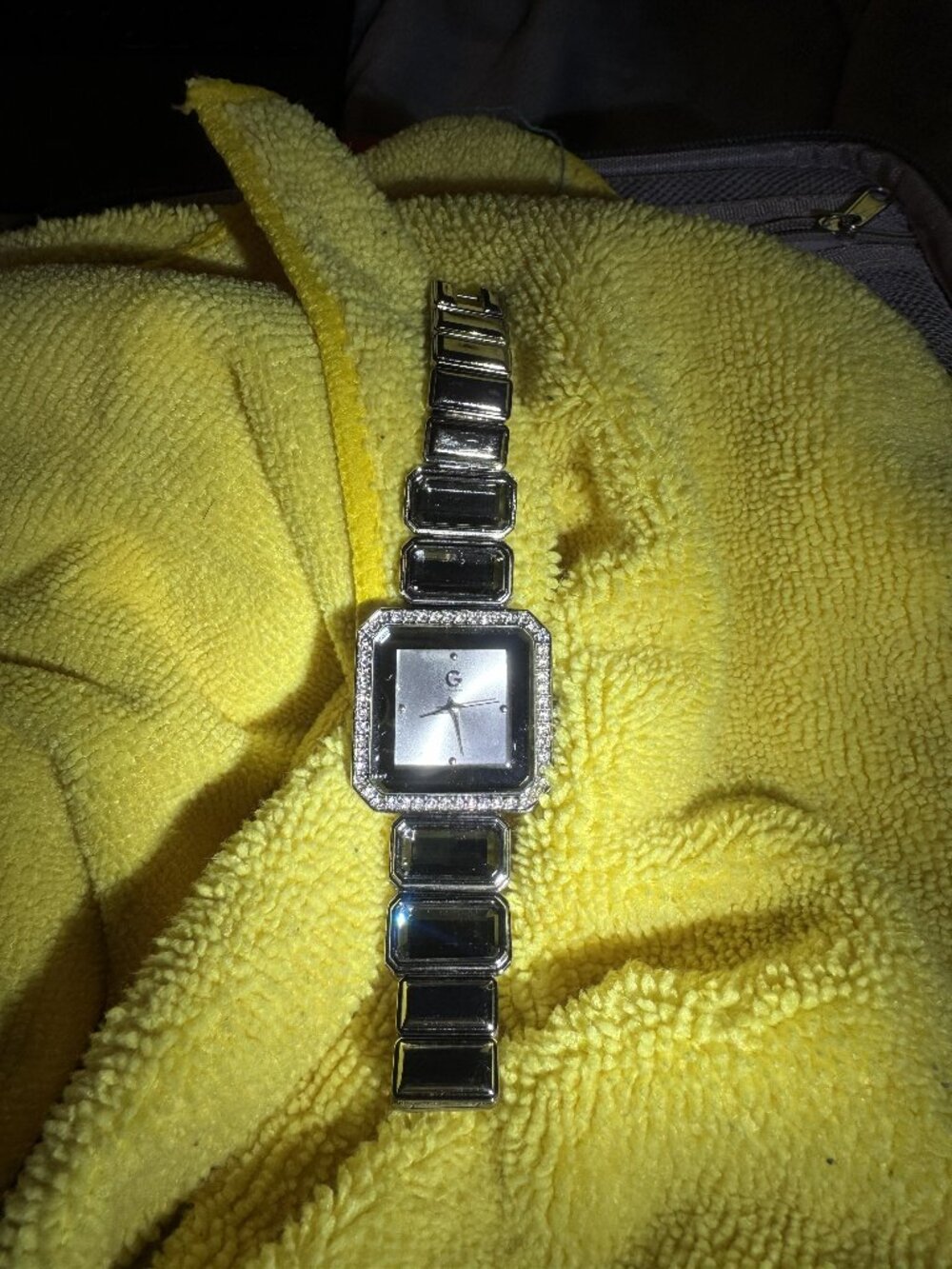G by Guess women's silver-tone dress watch